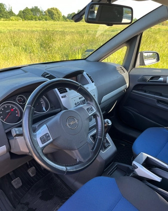 Opel Zafira cena 19500 przebieg: 212000, rok produkcji 2009 z Lubawa małe 742